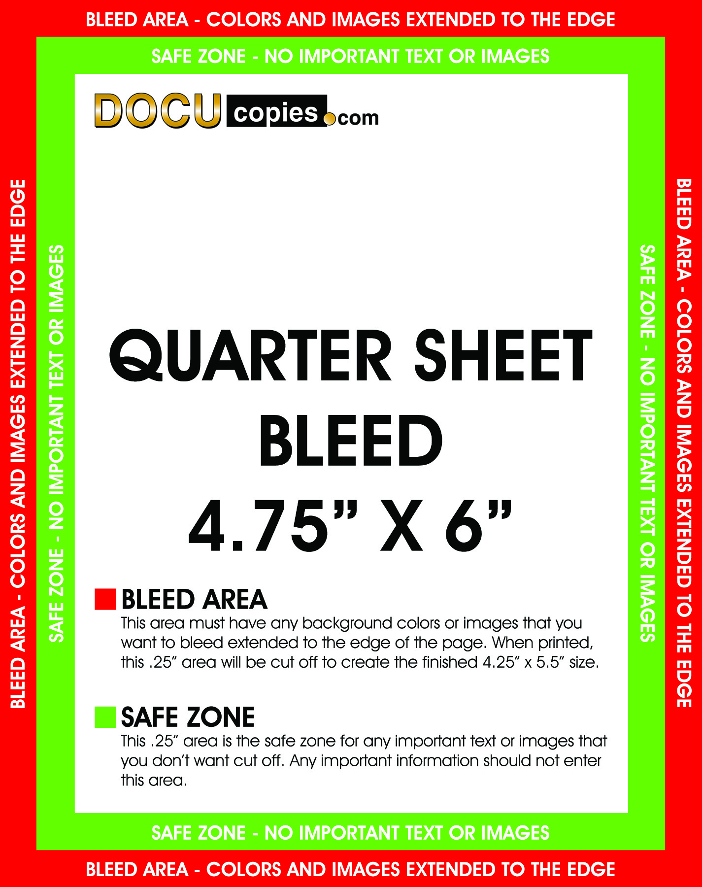 bleed setup help how to setup print files for bleeds